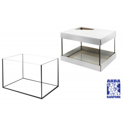 АКВАПАНОРАМА Черепашник 25л. 360х265х260 (без берега) без крышки